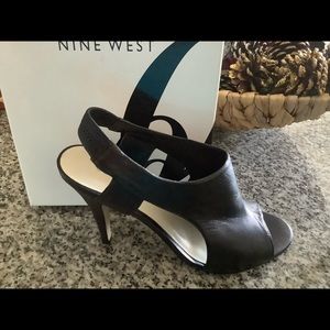 Leather Nine West Heels💃🏾